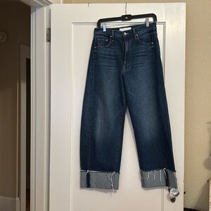 MOTHER Half Pipe Ankle Cuff Perfectly Imperfect Fray size 27